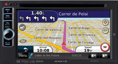 Satellite navigation aystem Touch screen satellite navigation and multimedia system
