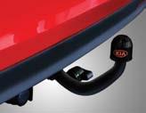 Tow bar, horizontal detachable type Horizontally detachable tow ball which can be stowed when not in use minimising the impact on your vehicles silhouette,