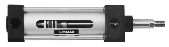 250 PSI NFPA Pneumatic Cylinders Integrated magnetic activator and air cushions - For compressed air - For industries, agriculture, robotics and production equipment - NFPA Interchangeable -