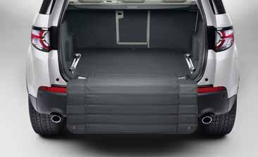 Luggage Partition Half Height Designed to prevent luggage from entering the passenger compartment.