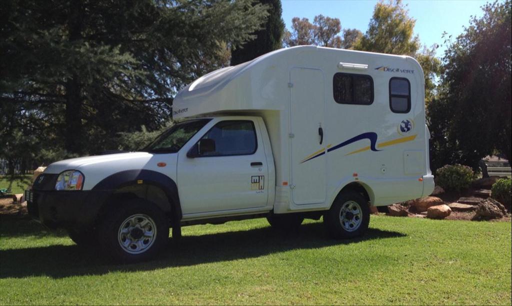 Discoverer FunX 4x4 Equipped Product Description Based on the large Nissan NP300 pick-up chassis, this roomy and practical camper sleeps 2 adults and will ensure that your holiday is as comfortable