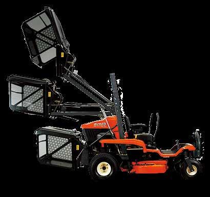 Amazingly rugged and dependable, the GZD15 zero-turn mower s fuelefficient, 2-cylinder diesel engine