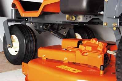Shaft-Drive Transmission We didn t stop at just a shaft-drive mower either--for a smoother, quieter, maintenance-free final drive, you can also