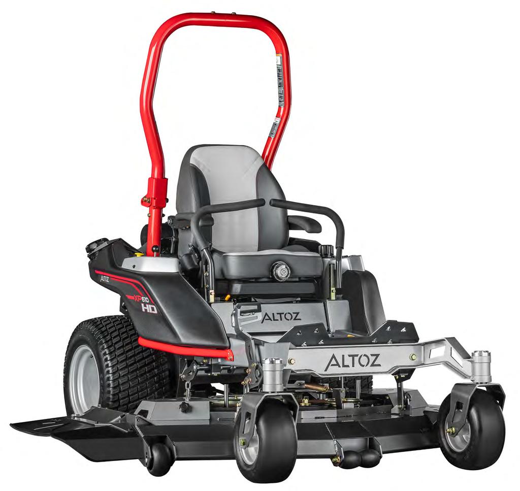 XP HD SERIES EXTENDED OPERATION 14-gallon fuel capacity provides extended cutting time.