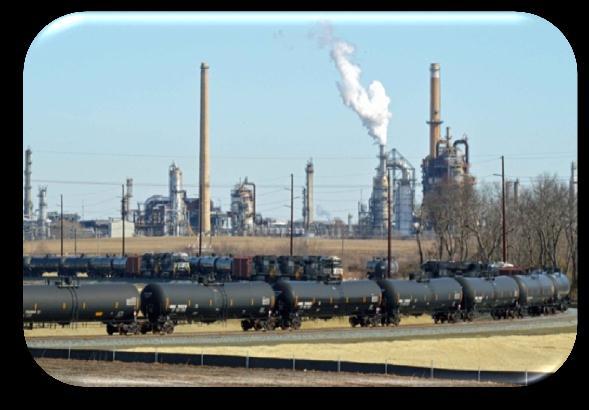 refineries Resiliency in yard and routing