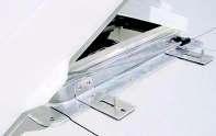 Make certain the wires clear the vent lid as it closes and place the