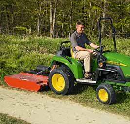 John Deere attachments. Turn your tractor into a workhorse.