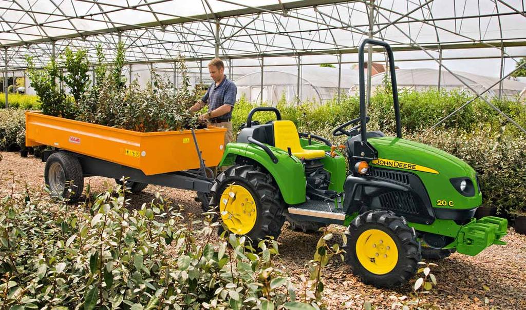 From ploughing to hauling, versatile John Deere tractors open up a world of opportunity
