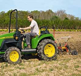Cutting weeds and grass is a snap when you turn your compact tractor into a powerful