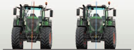 Since the wheels on tractors have a high inertia, due to their size and weight, the ABS module also communicates with the tractor control unit.