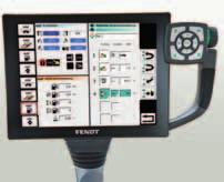 functions are made via the headland management system and can be called up easily. The ISOBUS implement control is perfectly integrated in the Varioterminal 7" and Varioterminal 10.