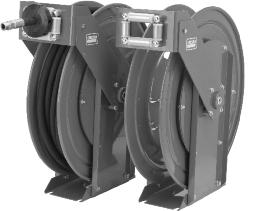 Dual Support Hose Reel The Dual Support Hose Reel Exceptional Stability for Rugged, Demanding Applications Features and Benefits The Dual Support Hose Reel is designed based on the proven 94000