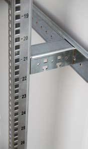 2 Mounting kit 1000 mm For installation in all networking cabinets For enhancement of