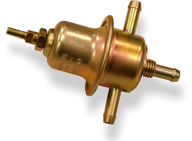 Fuel Pressure Regulator 05-40 A Pressure range: 0,5 4 bar Supply quantity 8 mm, tube
