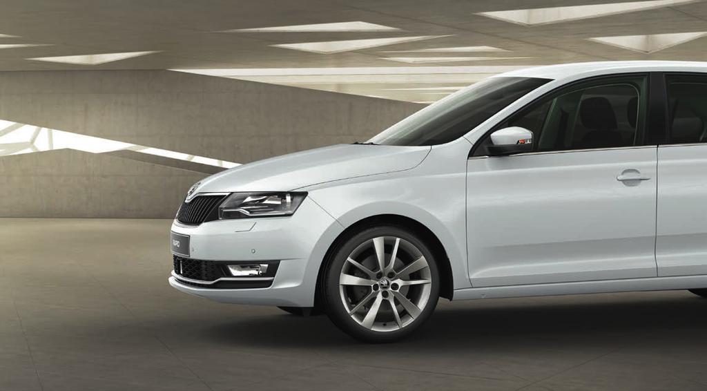 SMALL BIG CAR? OR BIG SMALL CAR? The new ŠKODA RAPID is a car that doesn t like getting labelled.