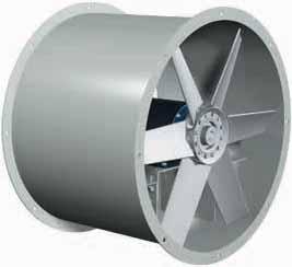 Specifications Model TDI Tube Axial Inline Specification Direct Drive Inline fans shall be of the tube axial type with cast aluminum airfoil propellers.