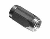 Hose 241289 ¹ ₈" NPT swedge on hose stud (Requires swedging tool) 246002 ¹ ₈" NPT field installable hose coupling (swedging tool not required) 276954 ¹ ₈" NPT swedge on hose fitting with swivel