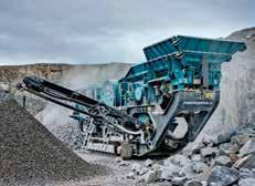User benefits include track mobility for a quick set-up time, hydraulic crusher setting adjustment for total control of product size and crusher overload protection to prevent damage by un-crushable