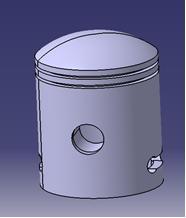 properties within the piston and the liner.