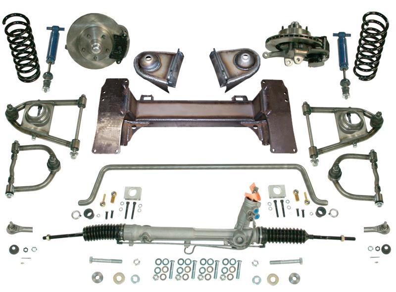 ~ New Coil-Spring Front End ~ The following manual assumes the factory suspension has already been removed.