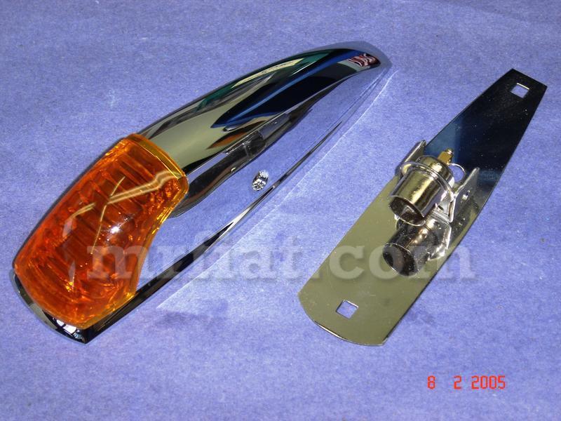 .. Red rear left tail light lens for Mercedes Cabrio 1955-58. This item is made.