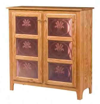 2013 FEATURES 1 solid top Round wood knobs Inset doors and drawers