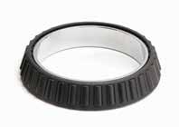 Through advanced surface coatings and finishes, these bearings also provide greater debris resistance and longer bearing life.