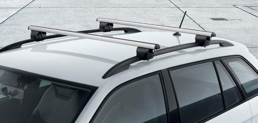 Transverse roof rack for Fabia Combi (6V9 071 151) Interior bicycle holder for Fabia Combi (3T9 056 700) A part of the ŠKODA Original Accessories portfolio, the tow bar significantly increases the