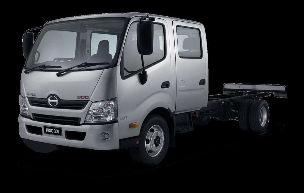 THE HINO 300 THE HINO 300 HAS BEEN BUILT WITH THE DRIVER IN MIND.