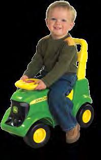 tractor guarantees your child a smooth ride with a