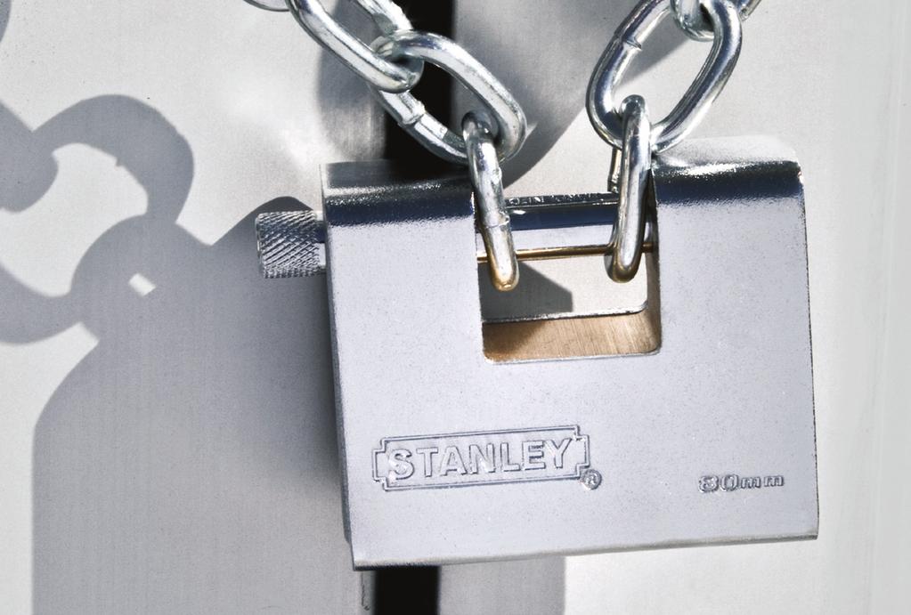 These padlocks utilize a hardened steel transverse bar that rotates to prevent saw attacks. To protect against drill attacks on the keyway, the cylinder employs an anti-drill plate.