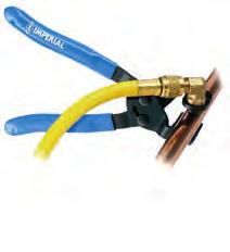 CHARGING & RECOVERY CHARGING & RECOVERY TOOLS KWIK-VISE REFRIGERANT RECOVERY TOOL The Kwik-Vise pierces, seals and locks onto copper lines in one swift motion.