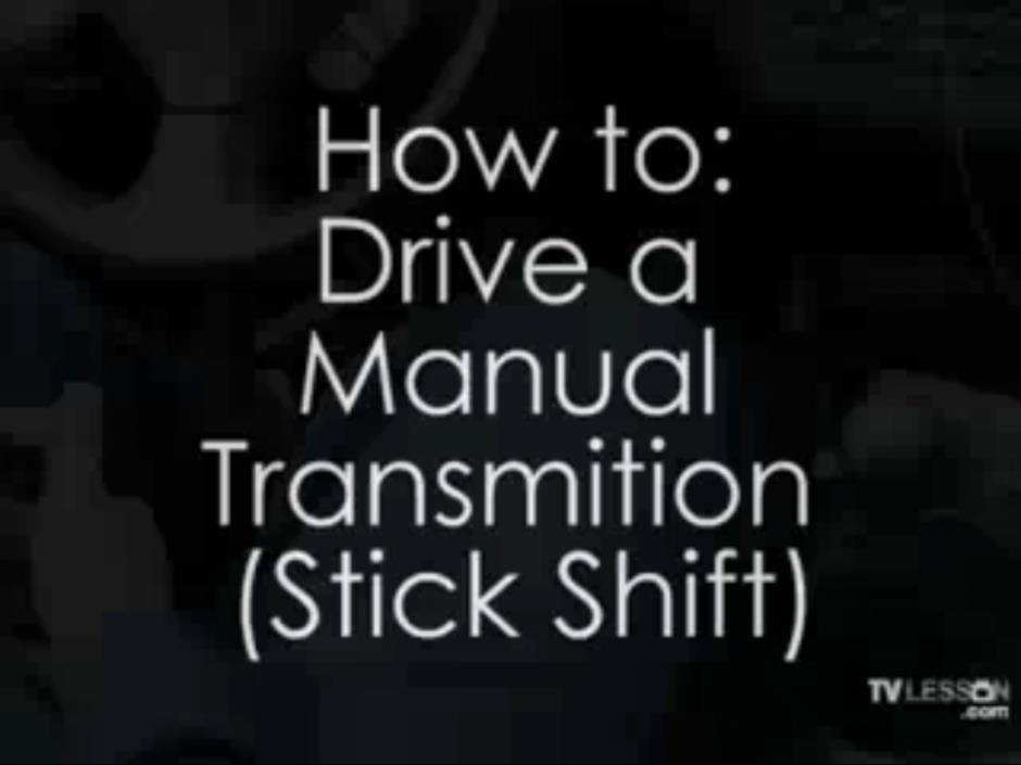 How To Drive A Manual Car Videos Click