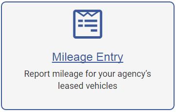 Monthly mileage reporting is required for leased, assigned and work-shared state vehicles. Reimbursement for any personal miles must be included with the monthly mileage report.