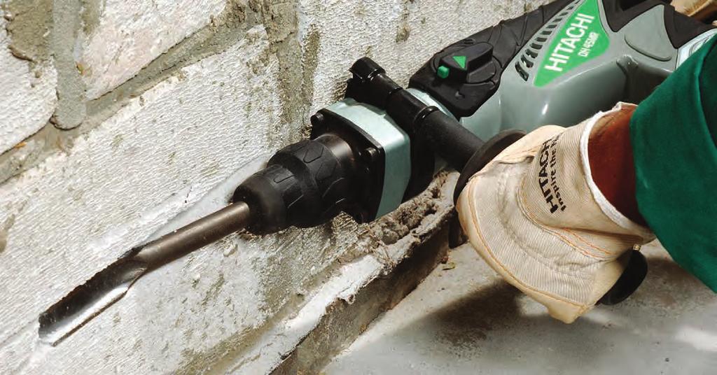 DEMOLITION BITS Quick Information Guide -Plus Cold Chisel T he renewed professional cold chisel is characterised by a sharp cant on the outside of the chisel and the addition of two breakers on the