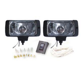 Forward Lighting 123 Mini Halogen Fog and Driving Lamp Kit Low-profile styling High-impact