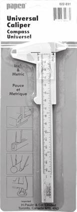 267 THICKNESS GAUGE LENGTHS CALIBRES D EPAISSEUR Papco Thickness Gauges are made from No. 1 Grade Swedish Steel, uniformly tempered and are of the highest accuracy obtainable.