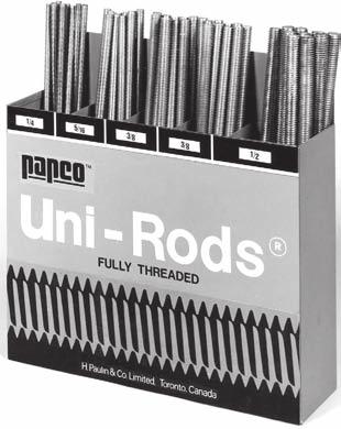 3/4 25 3/8 15 3/4 No. 022-011 PLATED UNI-RODS With Metal Merchandiser 25 1/4 x 36 Plated Rods 10 1/2 x 36 Plated Rods 20 5/16 5 5/8 15 3/8 5 3/4 No.