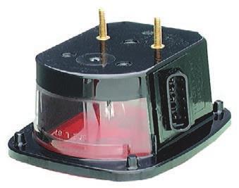 Stop/Tail/Turn Lamps 69 Two-Stud Metri-Pack Stop/ Tail/Turn Lamp with Single Connector Features a license window Metri-Pack