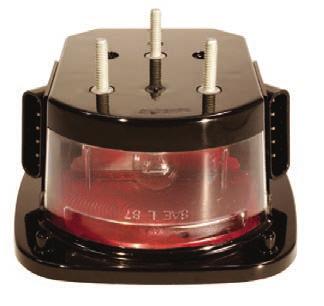 Stop/Tail/ Turn Lamp Lamp with Double Connector Features a license window Metri-Pack connectors on both sides Replaces