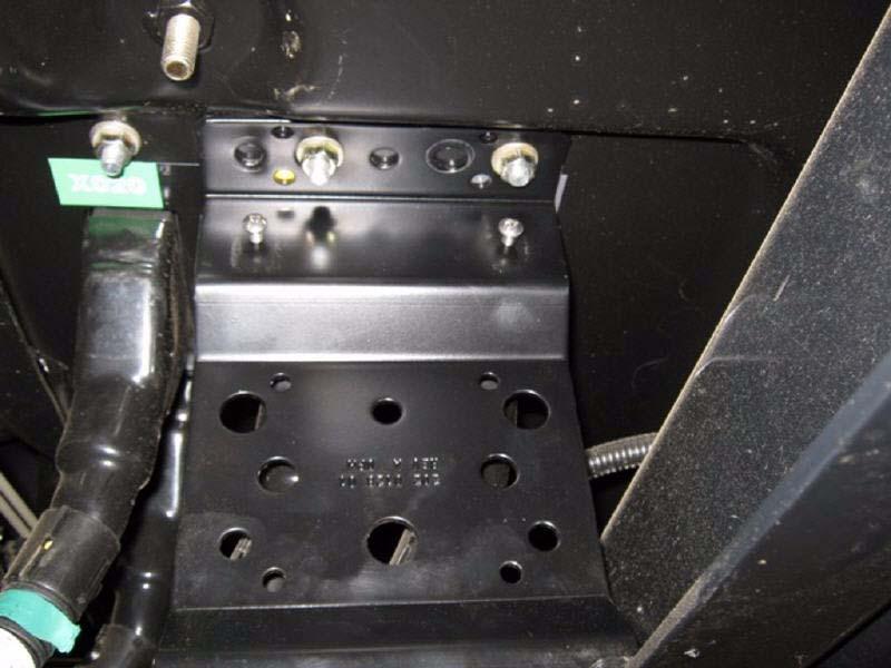 Install the top SA Module mounting screws in the bracket, do not mount the SA Module. See Figure 3-3. 4. Mount the SA Module bracket to the studs.