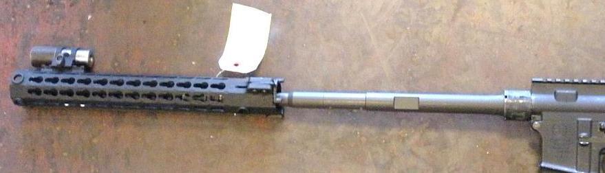 Drop Test: Results Results KeyMod Handguard B1 (cont d) Drop 6A failed drop, simulated weapon