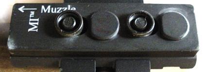 No major damage to KeyMod fasteners.