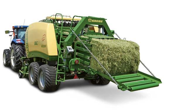 No-compromise balers KRONE big balers are shining examples of exceptional baling density, output and convenience.