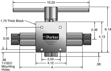 MPB Series Ball Valves Catalog 4121-BV MPB Series Valves Parker MPB series manually, pneumatically and electrically actuated two-way and three-way ball valves are designed for 1/4 and 1/2 turn media
