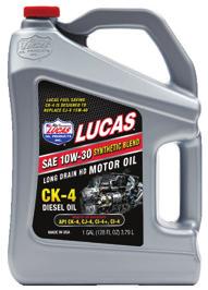 HEAVY DUTY TRUCK OILS HEAVY DUTY CK-4 DIESEL OILS CK-4 is available in Synthetic Blend and Petroleum Longer engine life Extended oil changes Lower soot levels Less filter maintenance Less oxidation