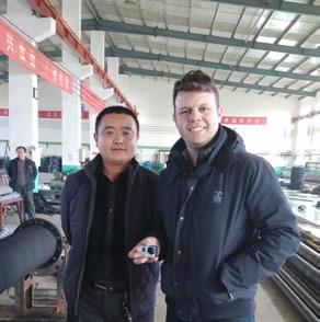 Customers visiting Occupied with first class rubber hose manufacturing technology, the high pressure rubber
