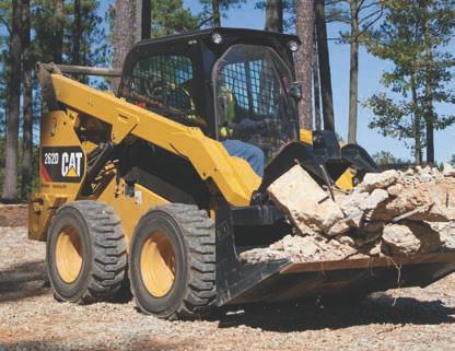 Add the high-performance auxiliary hydraulic system and performance matched work tools, and you have a machine that won t quit until you do.