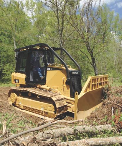 Cat Track Type Tractors Whether they re clearing a right-of-way, grading an access road or felling trees, Cat Track Type Tractors