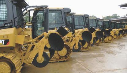 Need even more in the name of safety and specialization? Take a look at the Cat D3K2, D4K2 and D5K2 Fire Suppression Tractors.